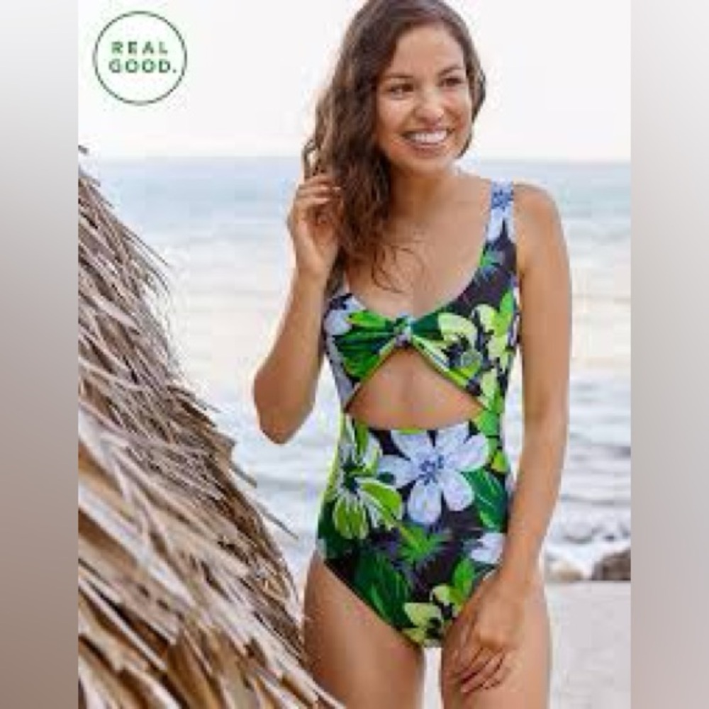 Aerie Knot One‎ Piece Swimsuit size S